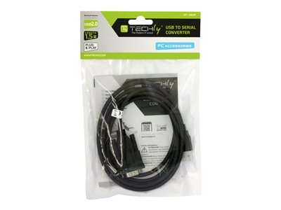 8051128108699 - TECHly IDATA USB2-SER-1A - Serieller Adapter - USB 20 - RS-232 x 1