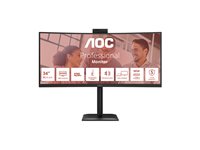 AOC CU34E4CW - LED monitor - curved - 34" - HDR