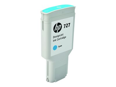 HP 727 300-ml Tintenpatrone cyan