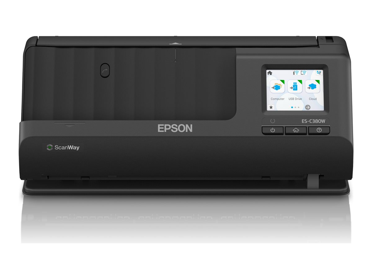 Epson ES-C380W - skener typ sheetfed - stolní - USB 2.0, Wi-Fi(n) – foto 5