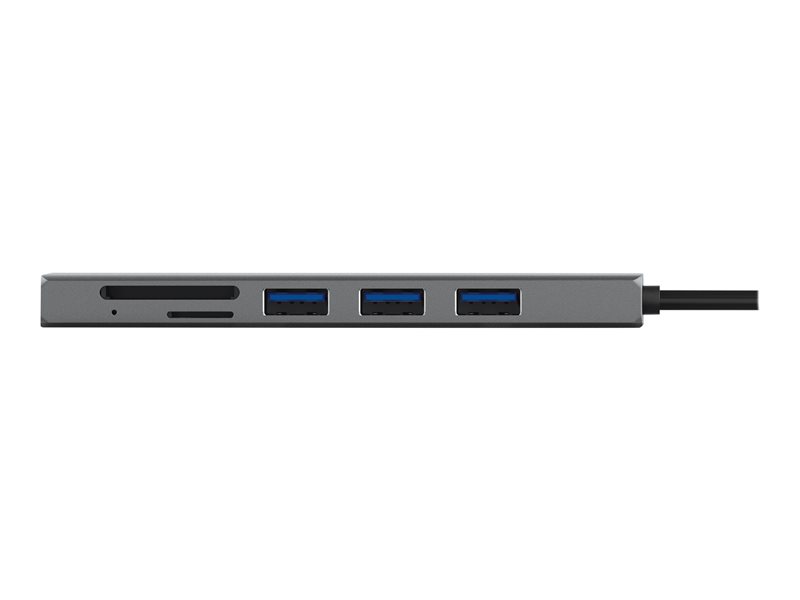 TRUST Hub USB-C HALYX 5 ports 3 USB 1 SD