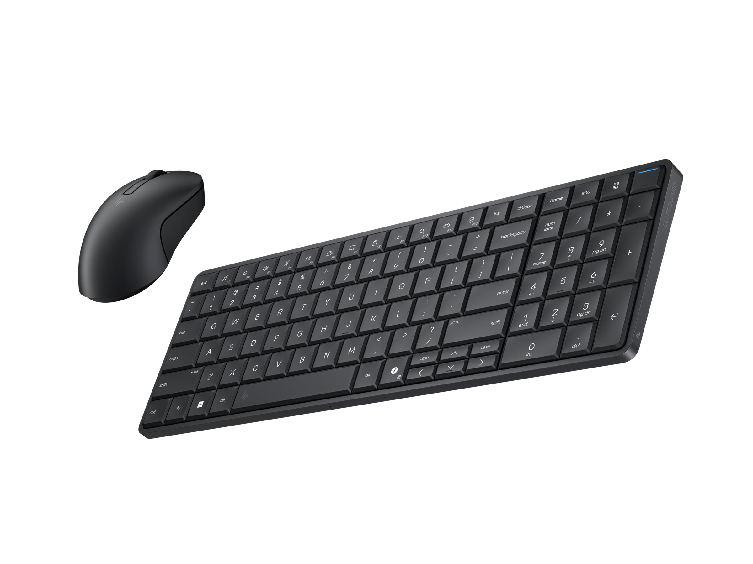 HP EliteBoard G1a Next Gen PC keyboard PC Copilot+ PC AI PC Ryzen AI 7 PRO 350 16 GB SSD Product shot Top 79050