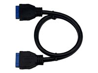 Streacom USB 3.0 USB internt kabel 40cm Sort