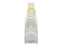 StarTech.com 50cm CAT6  Cable - White Snagless  CAT 6 Wire - 100W  RJ45 UTP 650MHz Category 6 Network Patch Cord UL/TIA (N6PATC50CMWH) CAT 6 Ikke afskærmet parsnoet (UTP) 50cm Netværkskabel Hvid