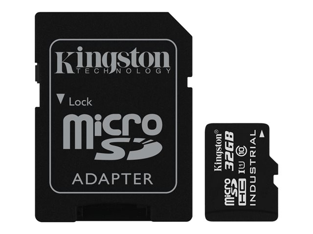 Image of Kingston - flash memory card - 32 GB - microSDHC UHS-I