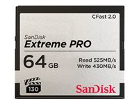 SanDisk Extreme Pro CFast 2.0 Card 64GB 525MB/s