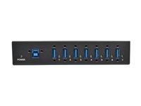 Eaton Tripp Lite series 7-Port USB 3.0 Hub SuperSpeed with Dedicated 2A USB Charging iPad Tablet Metal - hub - 7 ports