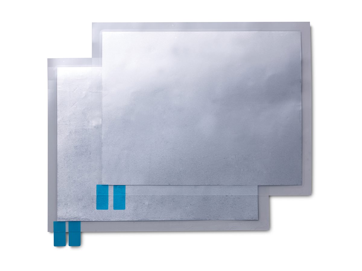 Brother ScanNCut embossing metal sheet 2 pieces 20 x 15.5 cm Product shot Front 79801