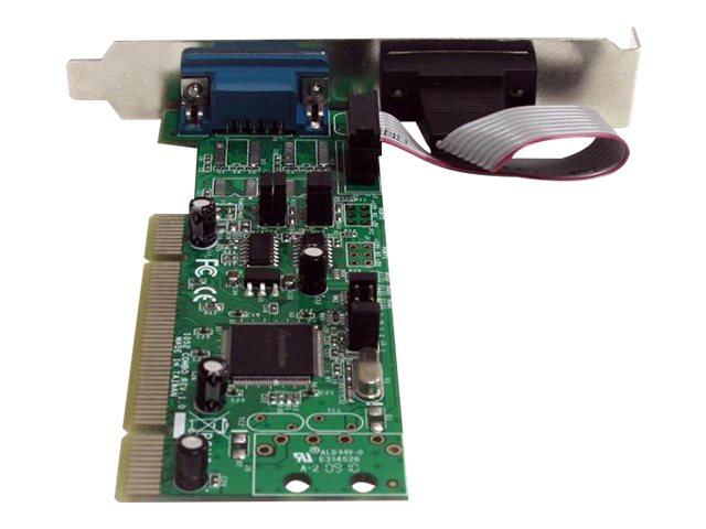 Image of StarTech.com 2 Port PCI RS422/485 Serial Adapter Card with 161050 UART - Serial adapter - PCI-X - RS-422/485 x 2 - PCI2S4851050 - serial adapter - PCI-X - RS-422/485 x 2