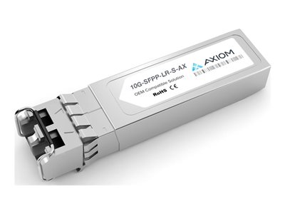 Axiom - SFP+ transceiver module (equivalent to: Brocade 10G-SFPP-LR-S, Ruckus 10G-SFPP-LR-S)
