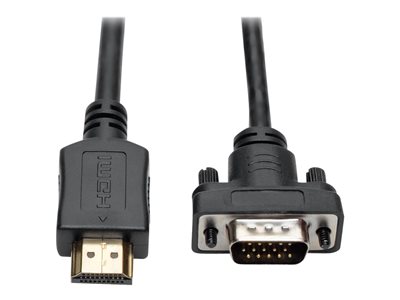 Tripp Lite HDMI to VGA Active Adapter Converter Cable Low Profile HD15 M/M 1080p 3ft 3'