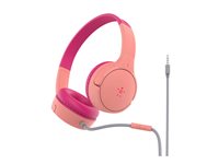 Belkin SoundForm Mini Kabling Hovedtelefoner Pink