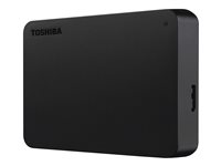 Toshiba Canvio Basics Hard drive 4 TB external (portable) USB 3.0 matte black