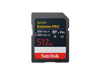 SanDisk Extreme PRO - flash memory card - 512 GB - SDXC UHS-II