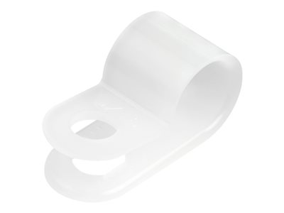 StarTech.com 100 Self Adhesive Cable Management Clips - Sticky