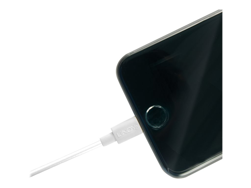 LINDY USB to Lightning Cable White 2m