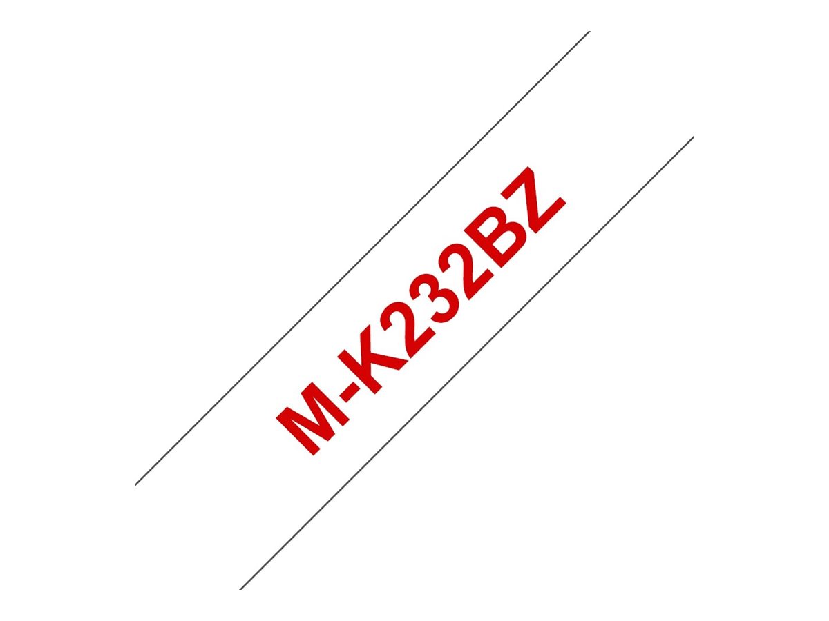 Brother M K232bz Non Laminated Tape 1 Cassettes Roll 12 Cm X 8 M