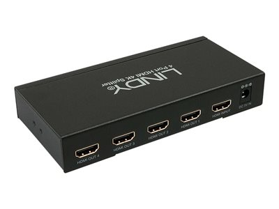 LINDY Splitter HDMI 4K 4 Port 3D. 2160p30 - 38159