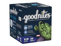 GoodNites Youth Overnight Underwear - Marvel Heroes - Small/Medium - 44 Count