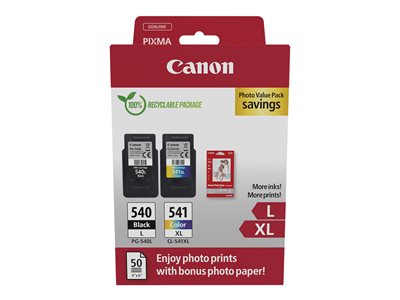 CANON PHOTO PACK PG-540L/CL-541XL Ink - 5224B012