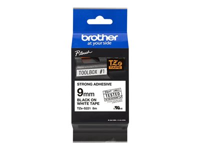 BROTHER TZES221, Verbrauchsmaterialien - Bänder & 9mm TZES221 (BILD5)