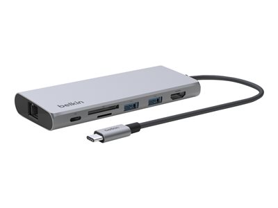 Belkin CONNECT USB-C 7-in-1 Multiport Adapter Docking station USB-C HDMI 2.5 GigE image