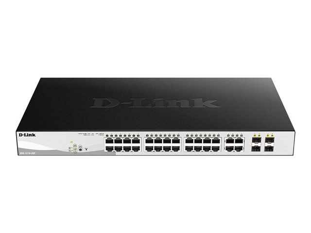 D-LINK 28-Port Layer2 PoE Smart Switch DGS-1210-28P/E