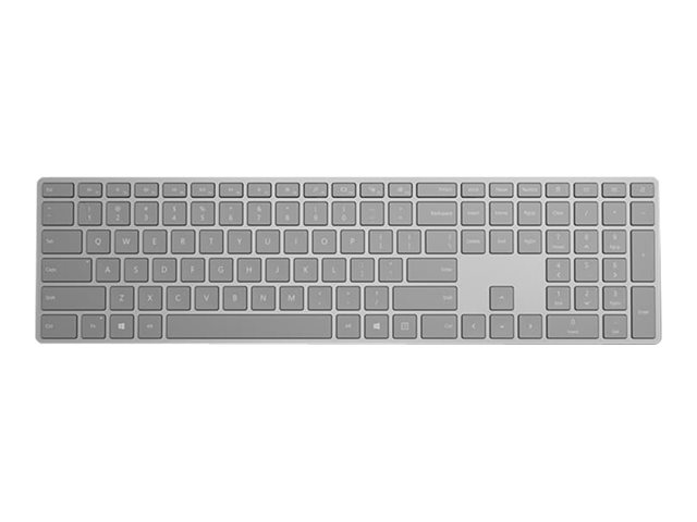 Microsoft Surface Keyboard - Keyboard - wireless - Bluetooth 4.0 - Canadian French - gray - commercial