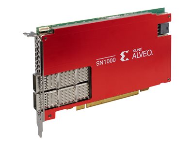 Xilinx Alveo SN1022 SmartNIC Network adapter PCIe 4.0 x8 100 Gigabit Q