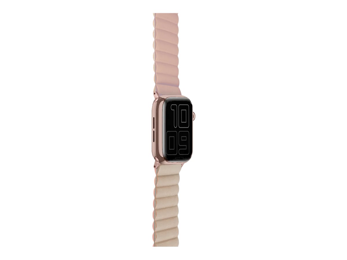 LOGiiX Vibrance Link Strap for Apple Watch - 42/44/45/49mm - Pink/Stone