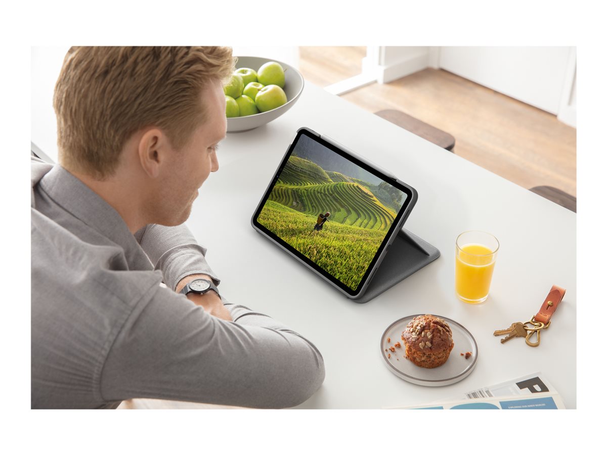 LOGITECH Folio Touch iPad Air 4th 10.9" GREY – foto 9