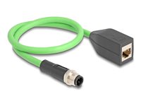 DeLOCK SF/UTP 50cm Netværkskabel Grøn