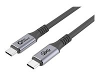 MicroConnect Premium USB 3.2 Gen 2 USB Type-C kabel 4m Sort