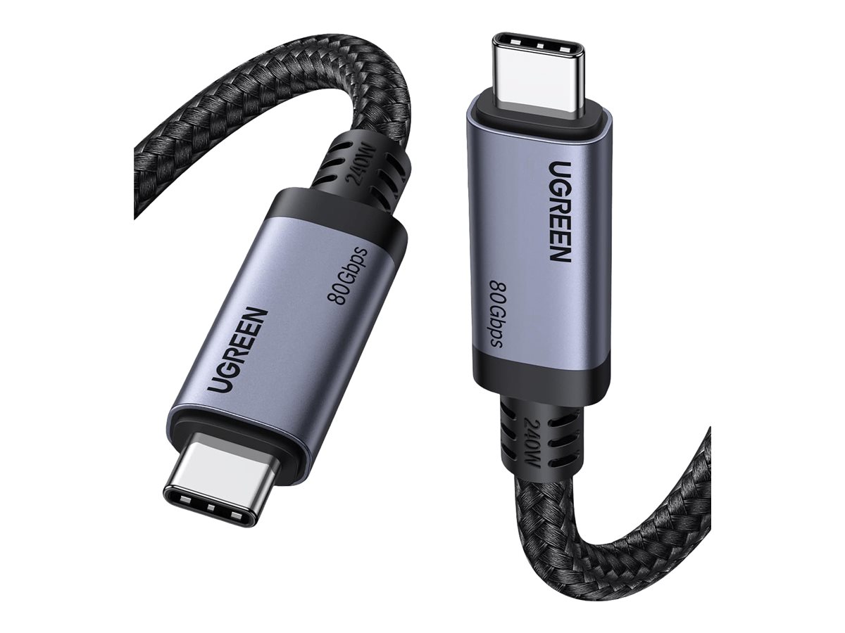 Ugreen, USB-C cable, USB-C to USB-C, 1 m