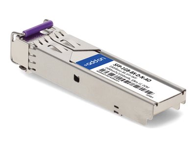 AddOn - SFP (mini-GBIC) transceiver module (equivalent to: Alcatel-Lucent Nokia SFP-1GB-BX-D-N)