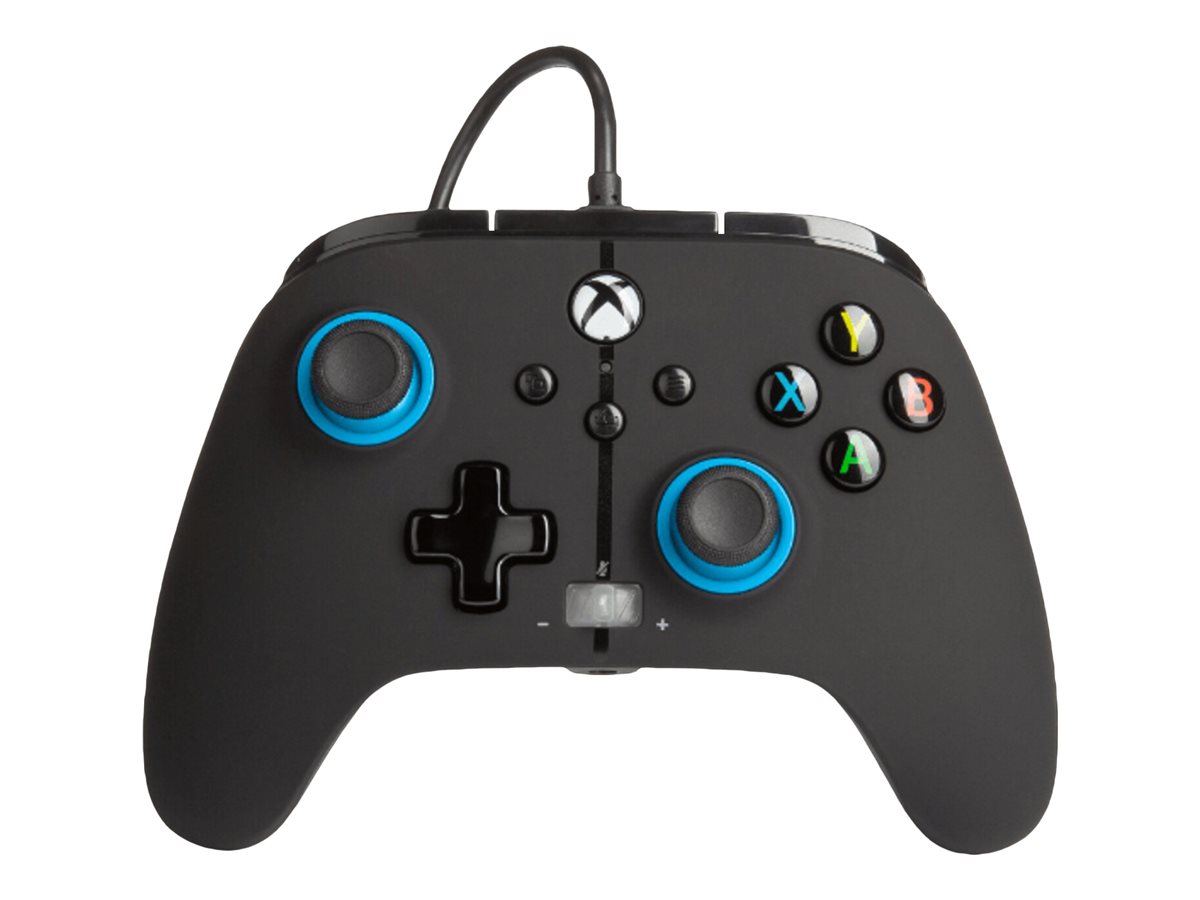 PowerA Enhanced Wired Gamepad for Microsoft Xbox Series X|S - Blue Hint -  1518817-02