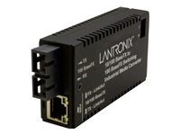 Lantronix M/E-ISW-02 Series - Mini - convertisseur de média à fibre optique - 100Mb LAN 