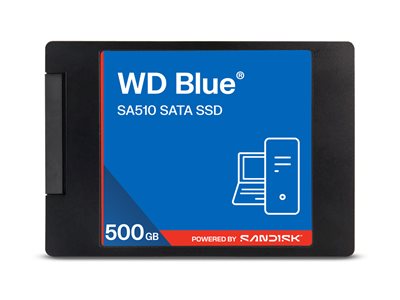 WD Blue SA510 SSD 6,35cm 2,5Zoll 500GB