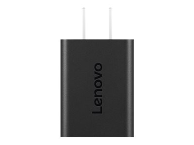 Lenovo power adapter GaN USB-C 65 Product shot Front 79200