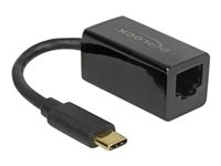 DeLock Netværksadapter USB-C 3.1 1000Mbps Kabling