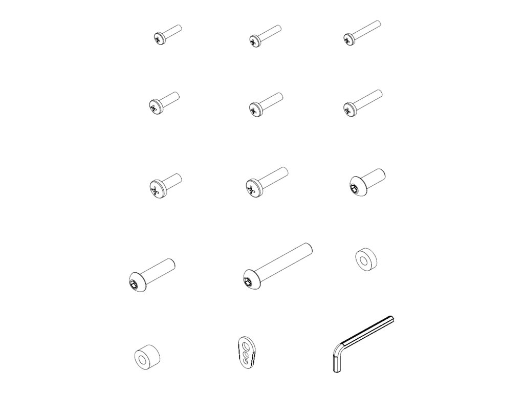 Chief Universal Hardware Kit