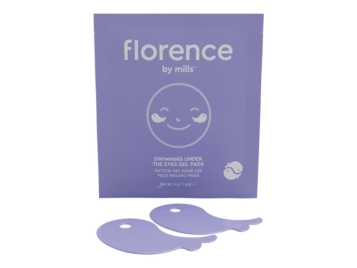 florence by mills Floating Under the Eyes Depuffing Gel Pads | Re-Energize  Tired Under Eyes | Hydrating | Vegan & Cruelty-Free - 30 Pairs/60 count