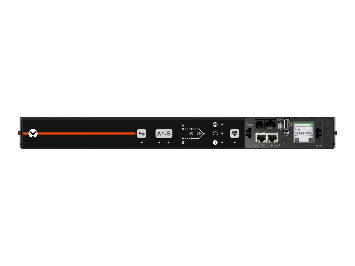 Geist Rack Transfer Switch Monitored Outlet Level AUR5M1R5-06CF17-2C20C20A900-D