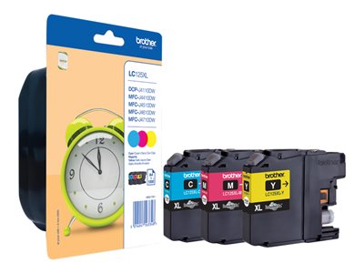 BROTHER Pack blister de 3 carto