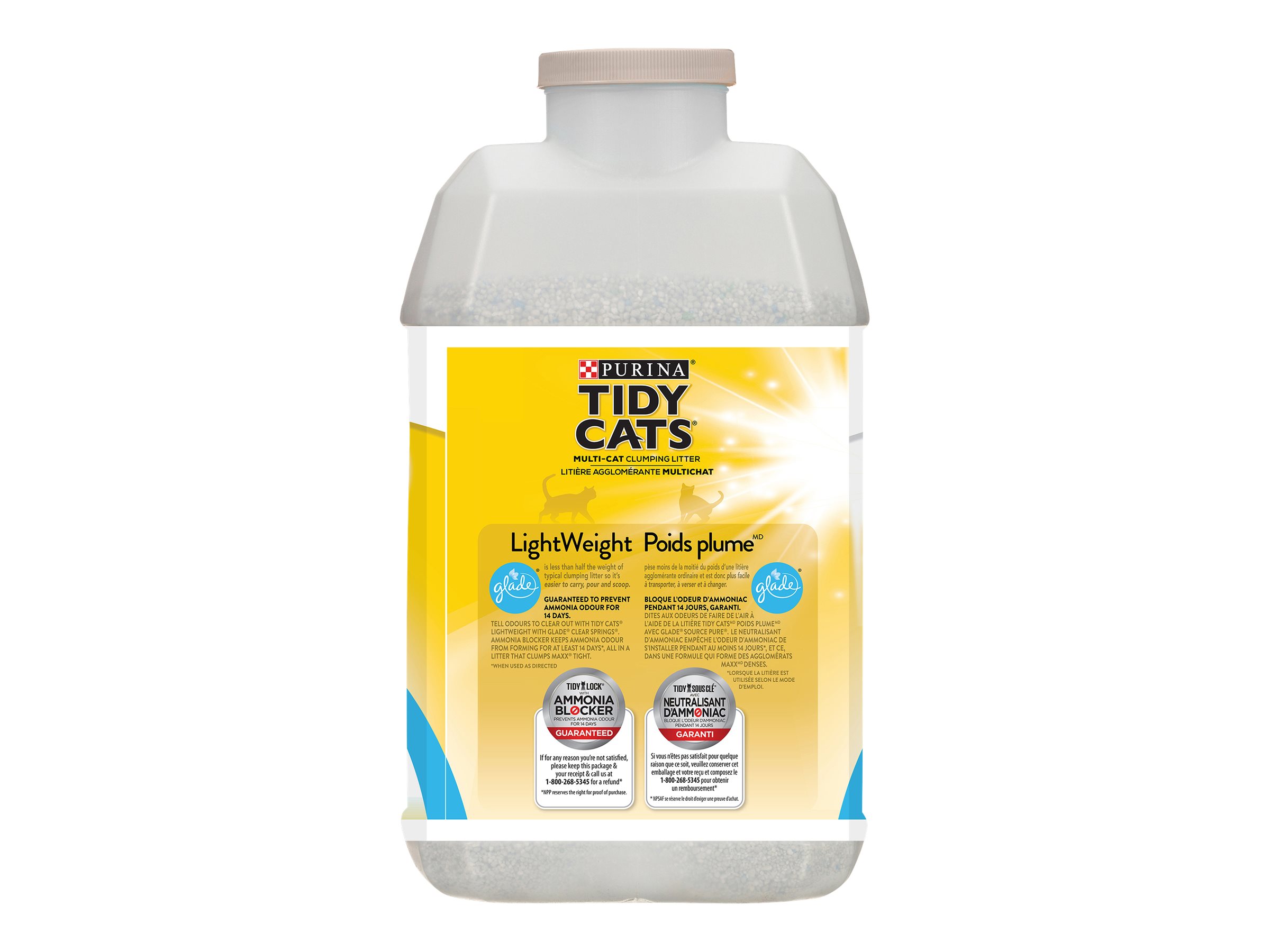 Glade tidy outlet cat litter