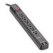 Eaton Tripp Lite Series Safe-IT 6-Outlet Surge Protector, 2 USB Charging Ports, 10 ft. Cord, 5-15P Plug, 990 Joules, Antimicrobial, Black
