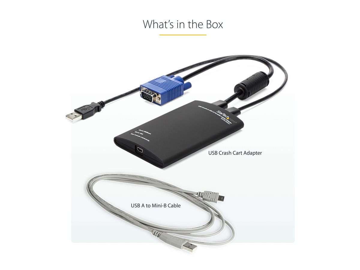 STARTECH KVM Console to USB Laptop Crash Cart – foto 5