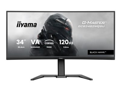 IIYAMA 86.4cm (34) GCB3482WQSU-B1 21:9 2xHDMi+DP+USB-C Curv
