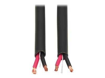 Eaton Tripp Lite Series 2-Conductor Bulk Speaker Wire Plenum and Riser Rated 16 AWG 250ft
