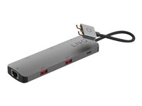 LINQ Pro - docking station - USB-C x 2 - 2 x HDMI - GigE